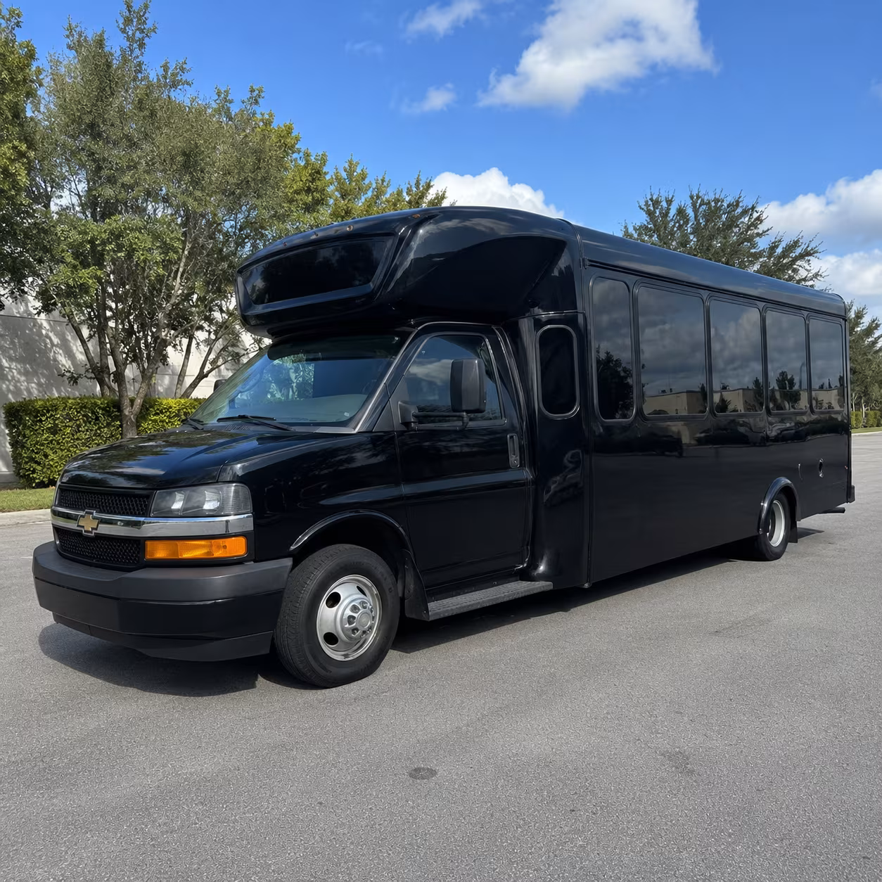 edmond party bus booking step 1