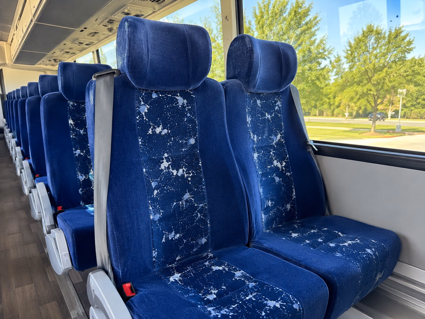 edmond private event transportation onboard seating