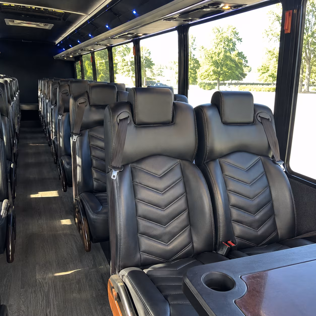 edmond prom transportation onboard seating